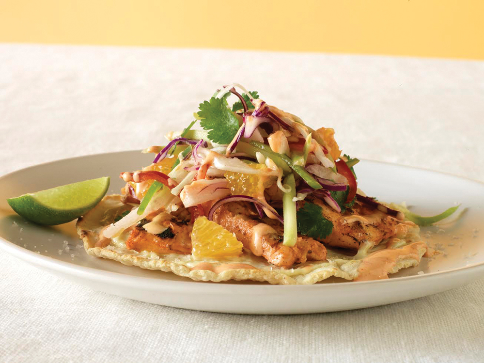 Mahi-mahi taco from  C Casa